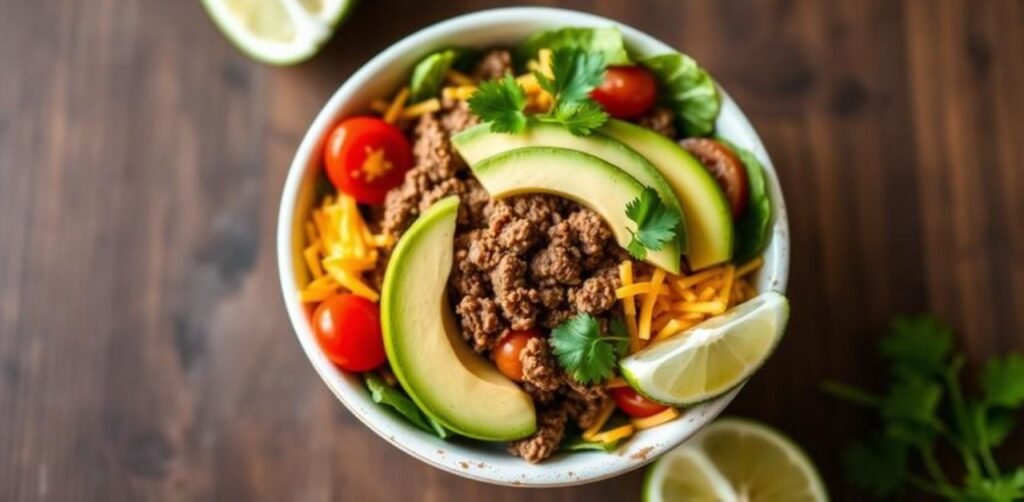 Easy Low Carb Taco Salad: The Best Healthy Dinner for Every Season Easy Low Carb Taco Salad: The Best Healthy Dinner for Every Season